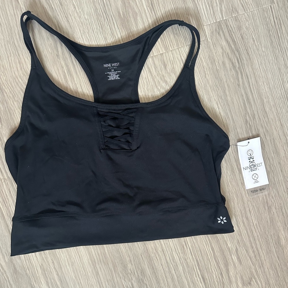 Nine West Plus Sports Bra